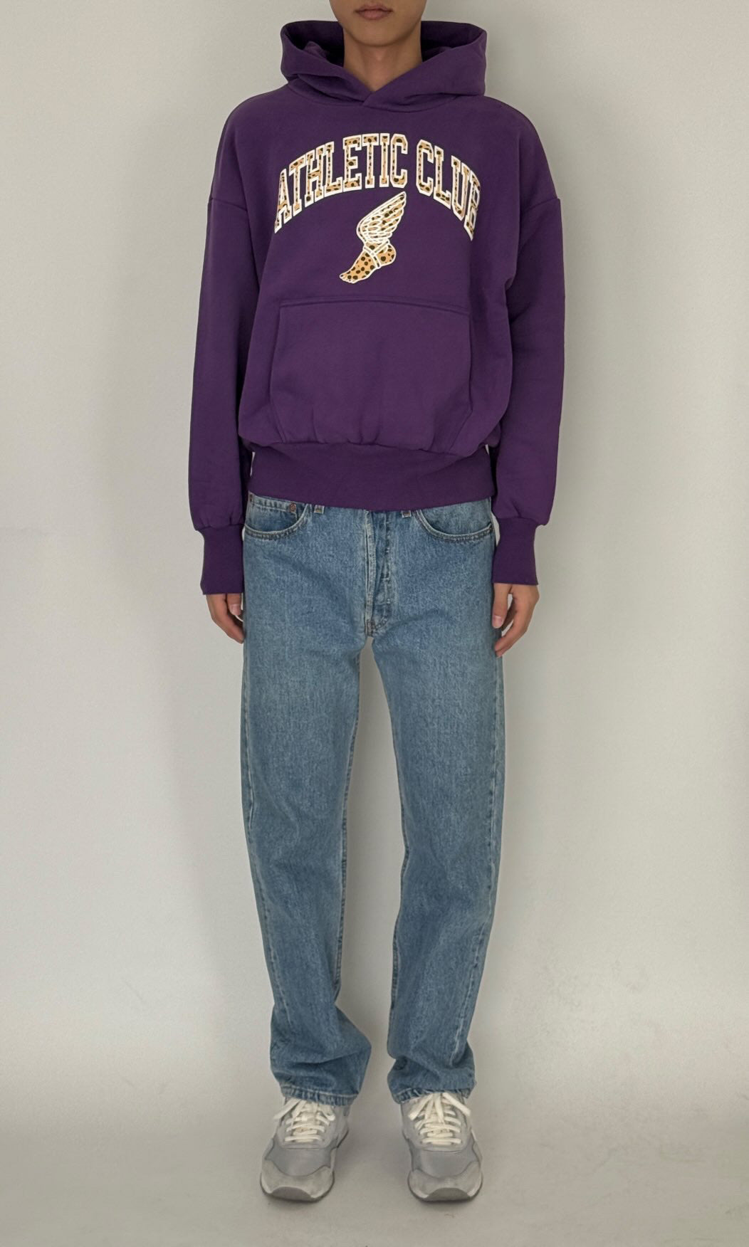 Athletic Club Collegiate Hoodie (purple)