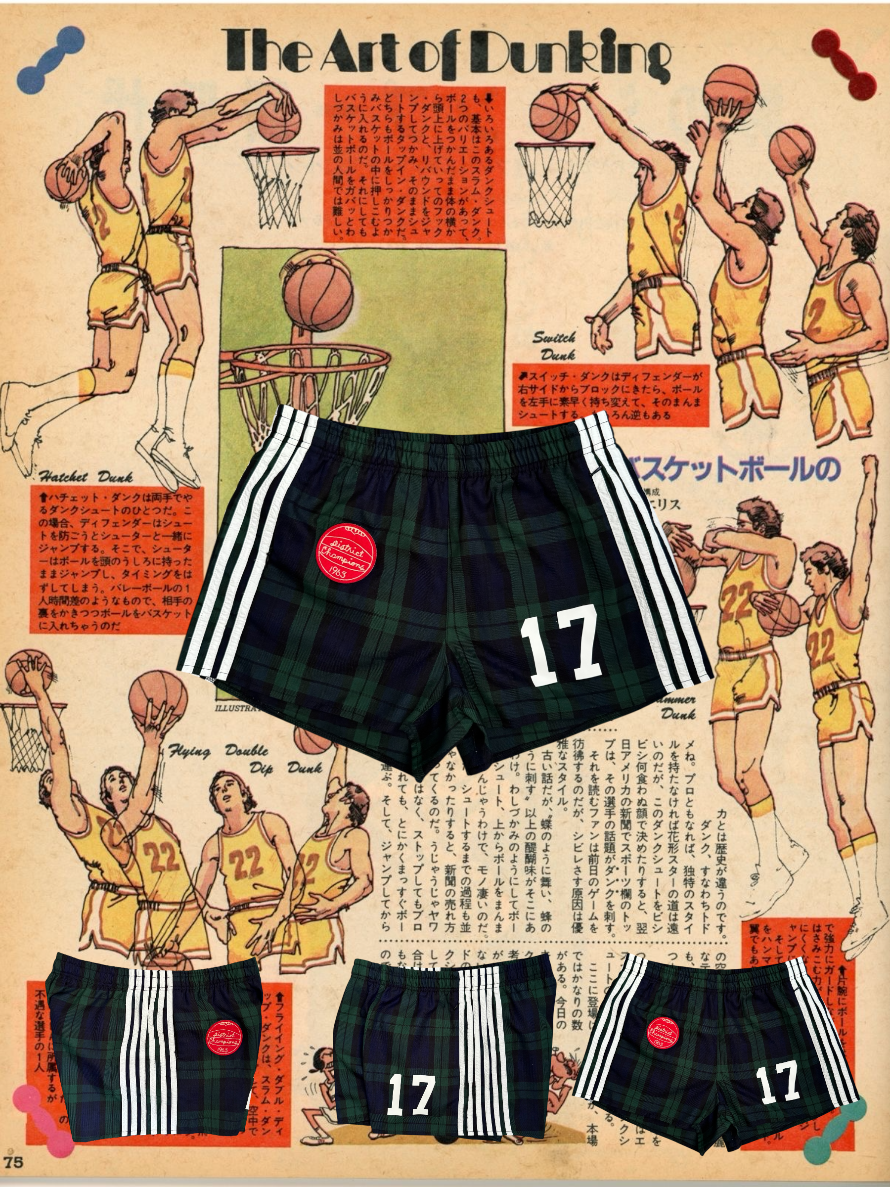 Blackwatch Tartan shorts