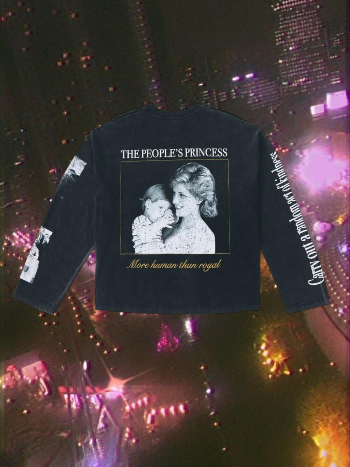 The People’s Princess Vintage Long Sleeve Tee