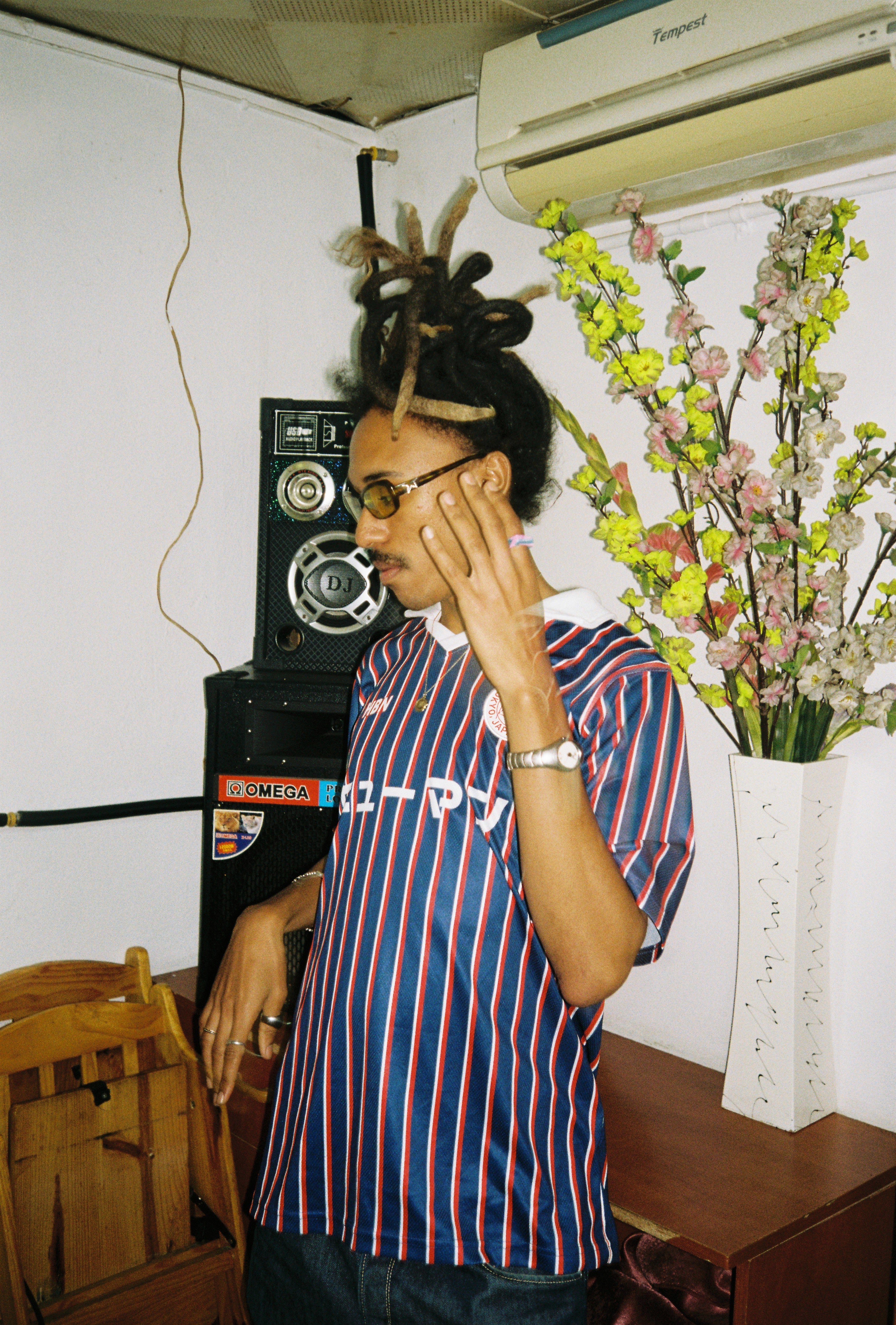 '72 Pinstripe away jersey