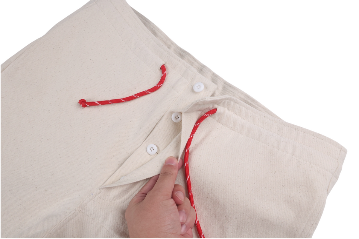 HBN Laundry 14oz Selvedge Military Jeans (Ecru)