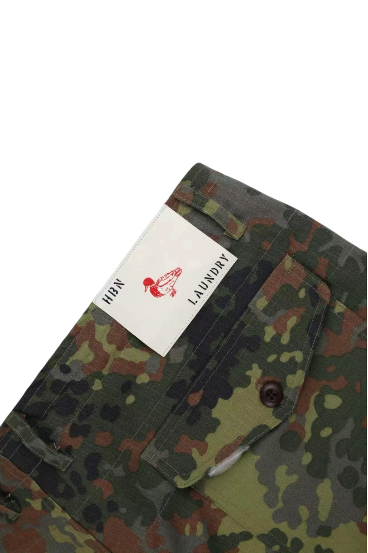 HBN Laundry Ripstop Field Pants (Woodland Camo)