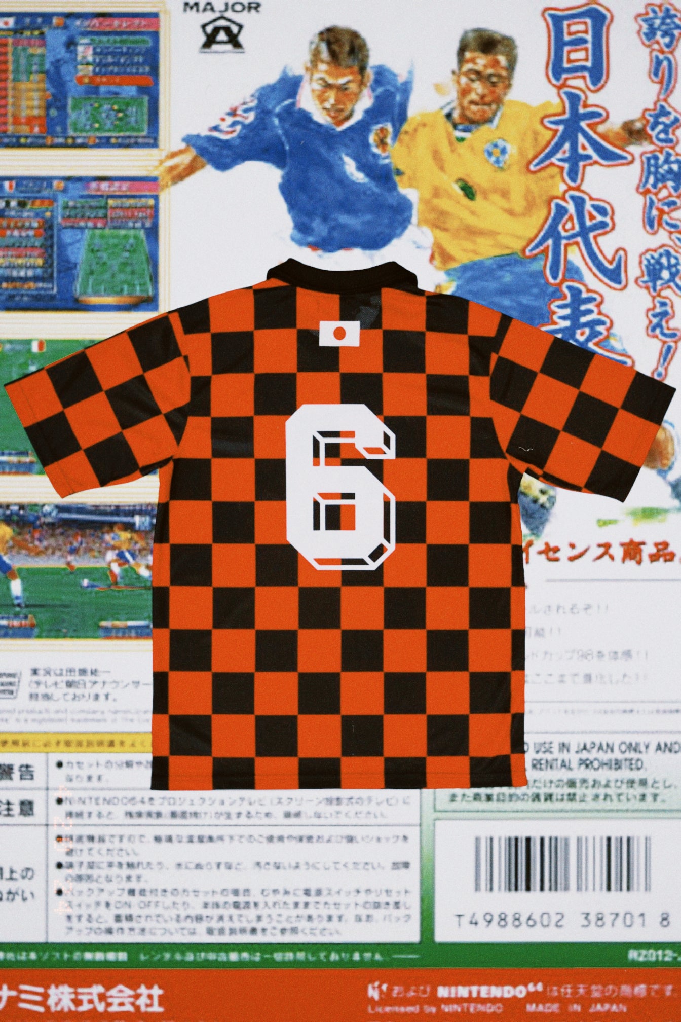 '81 Check away jersey #6
