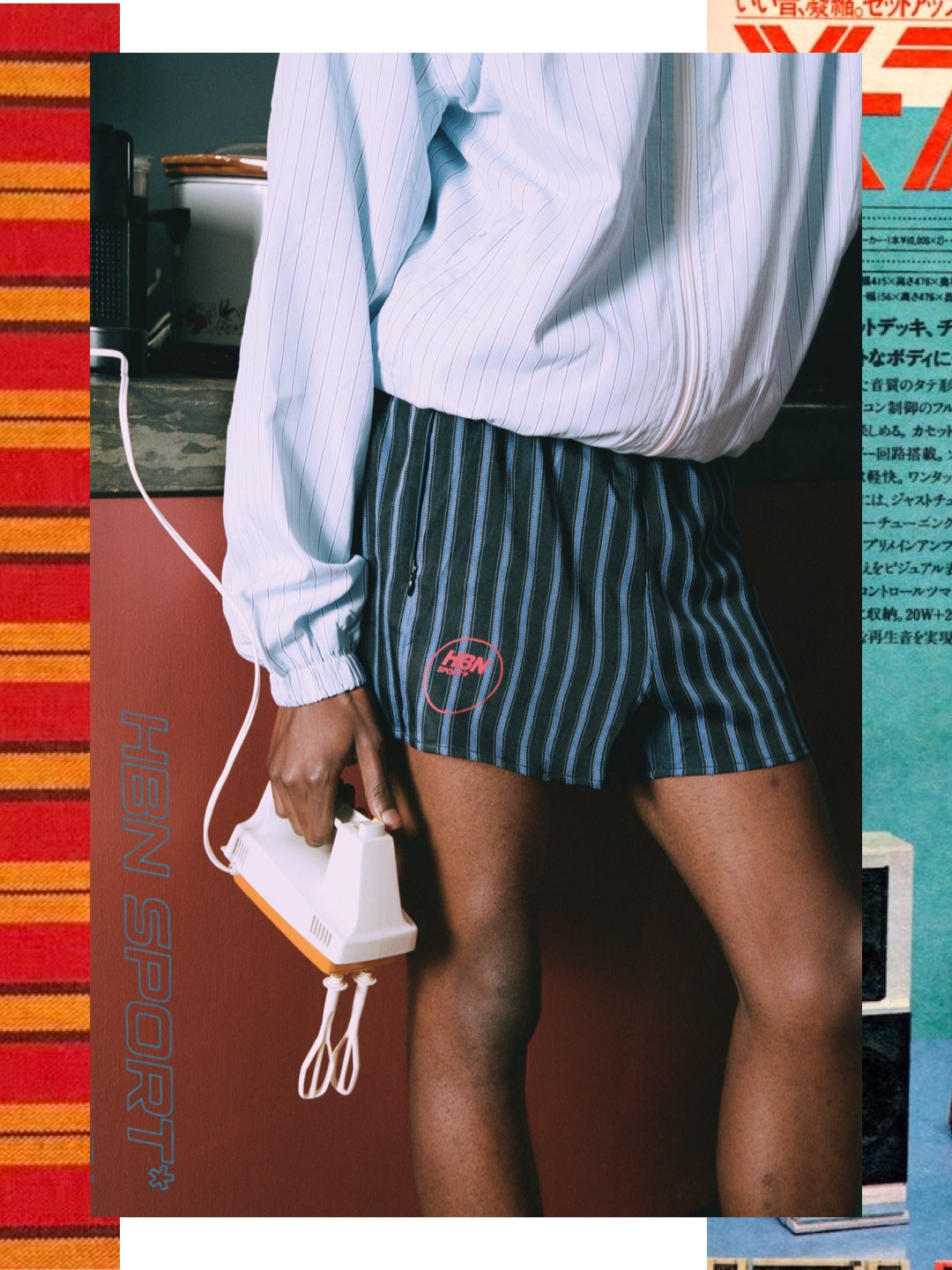 Midnight racer track shorts
