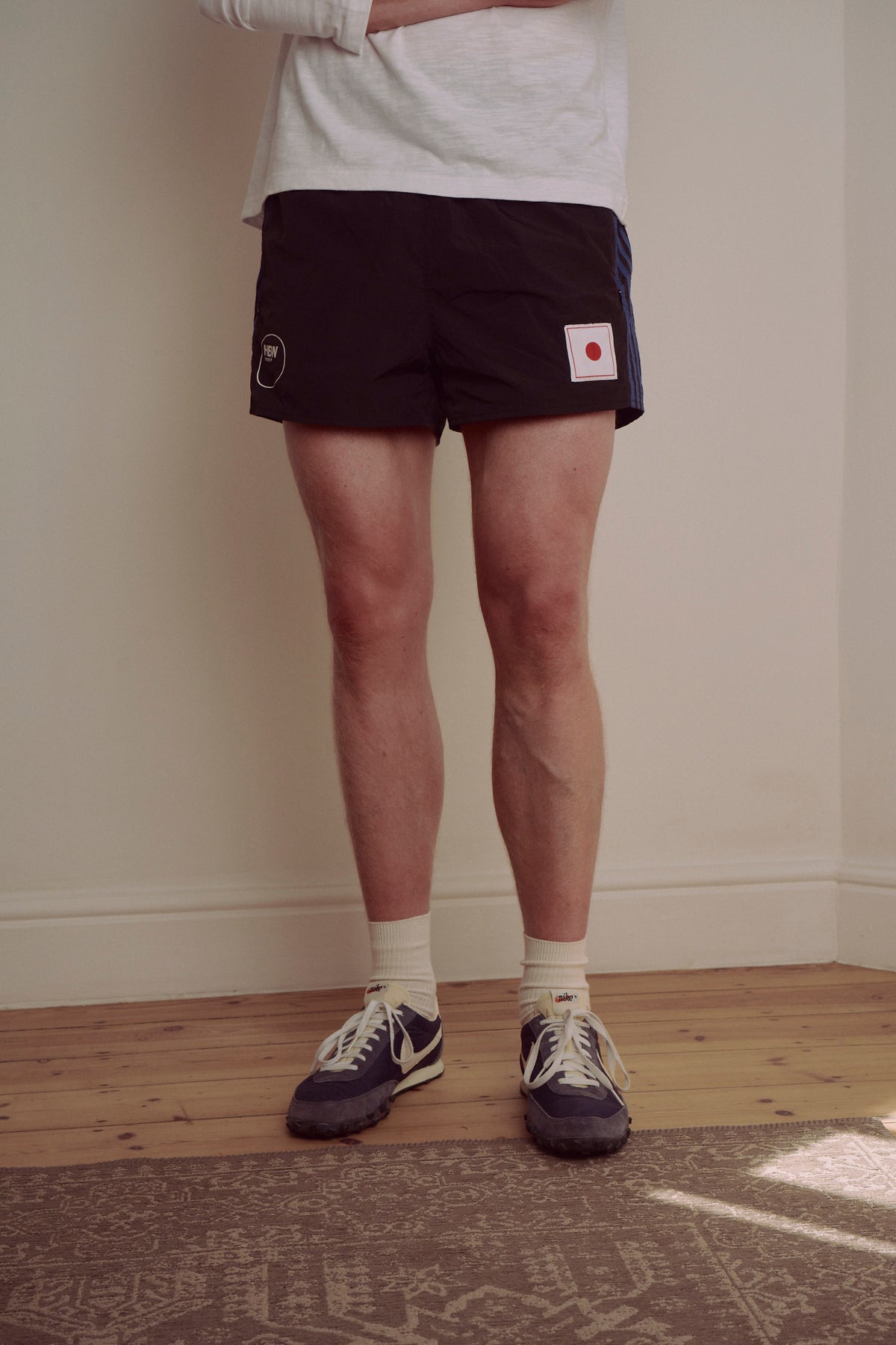 Black & Blue National Team Nylon Shorts