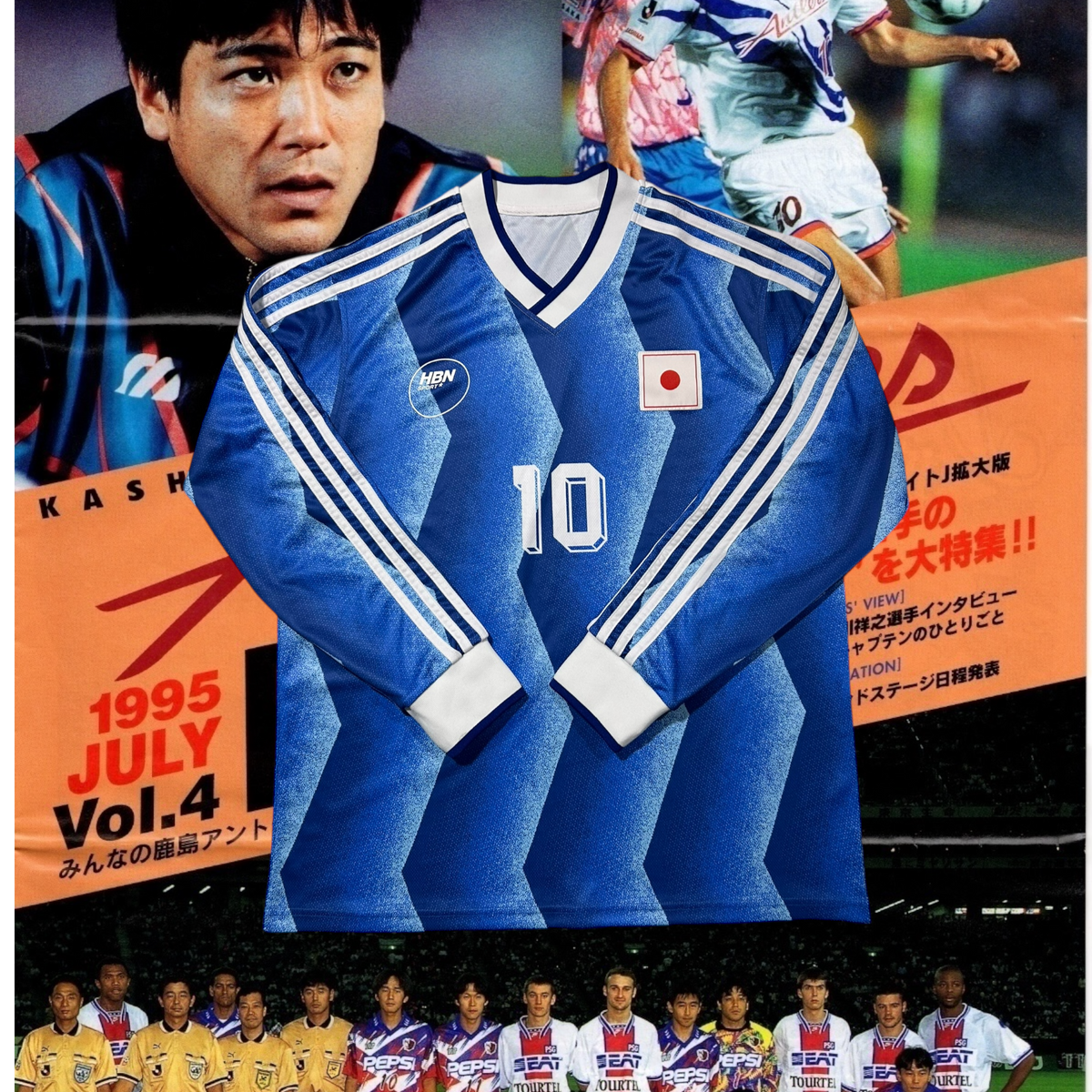 All-Nippon National Team Home Uniform 1992–93