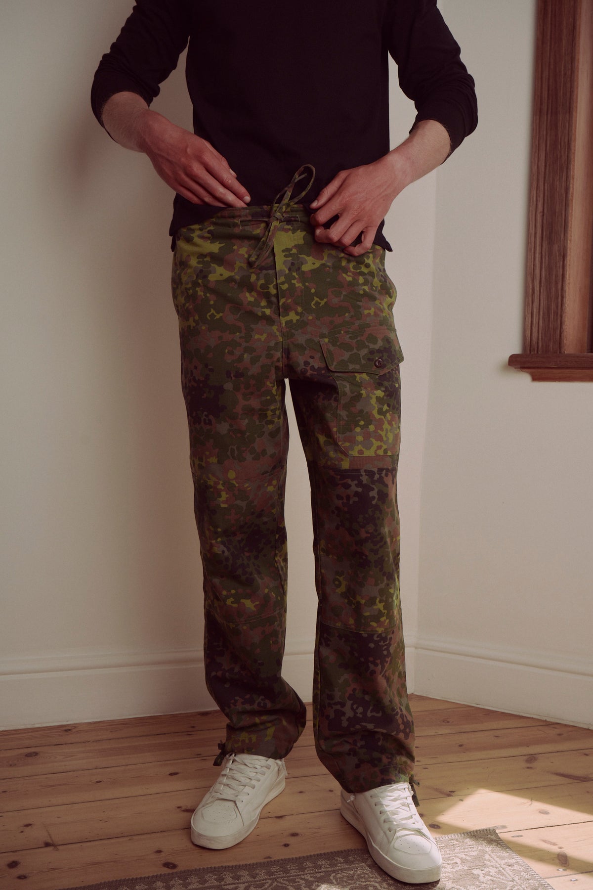 HBN Laundry Ripstop Field Pants (Woodland Camo)