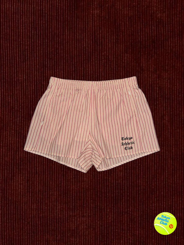 *Pre order* Nigiri stripe cotton running shorts