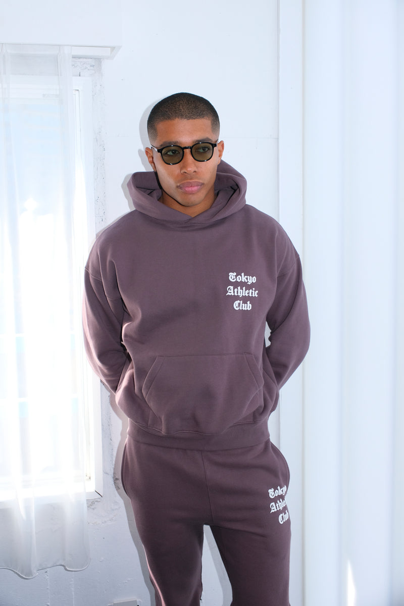 Mocha Brown Box Hoodie