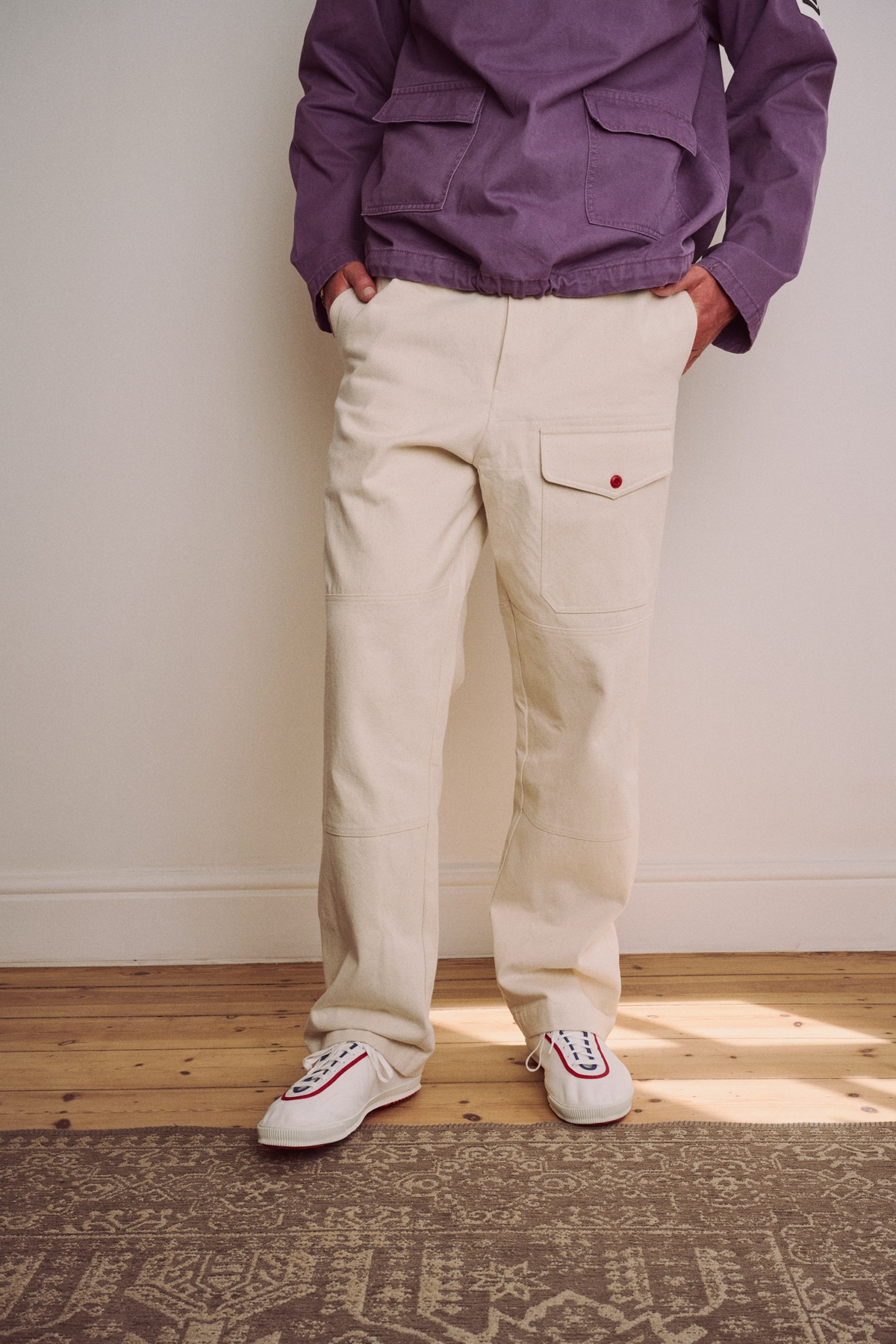 HBN Laundry 14oz Selvedge Military Jeans (Ecru)