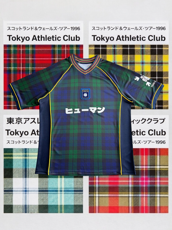 *PRE ORDER* Tokyo Athletic Club Tour of Scotland & Wales ‘96 Blackwatch Tartan Home Jersey •東京アスレティッククラブ ’96 ブラックウォッチ・ホームジャージー