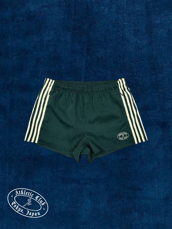Varsity Pinstripe shorts (Green and baby yellow)