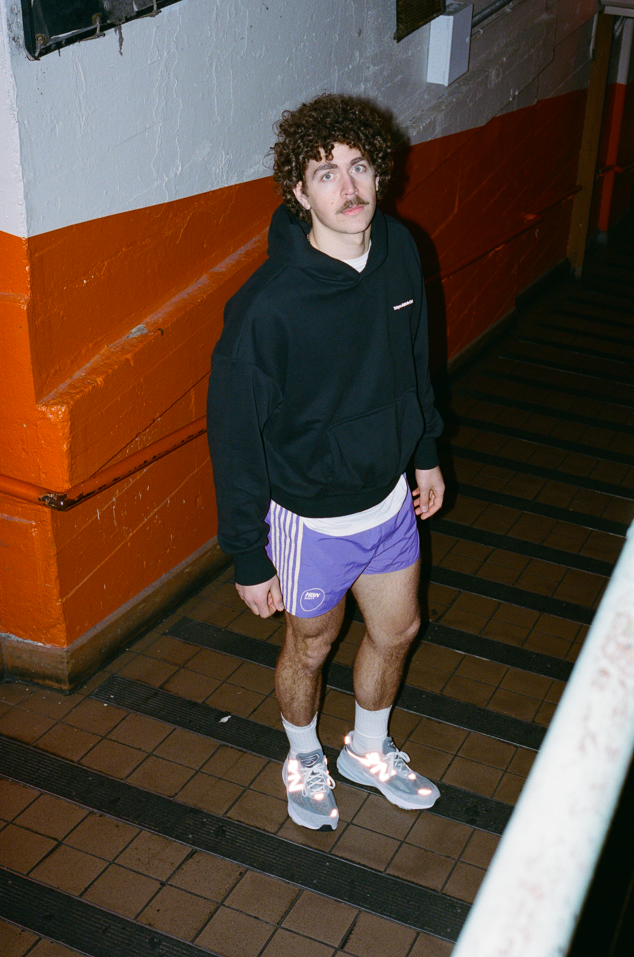 *PRE ORDER* Seaside Nylon Track Shorts (Purple)