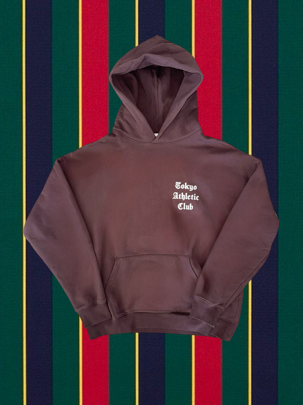 Mocha Brown Box Hoodie