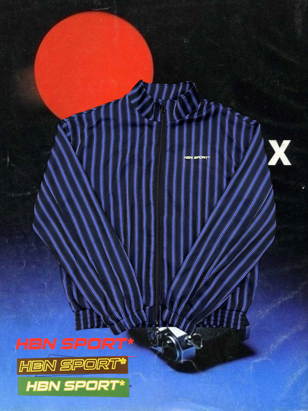 Midnight racer track jacket