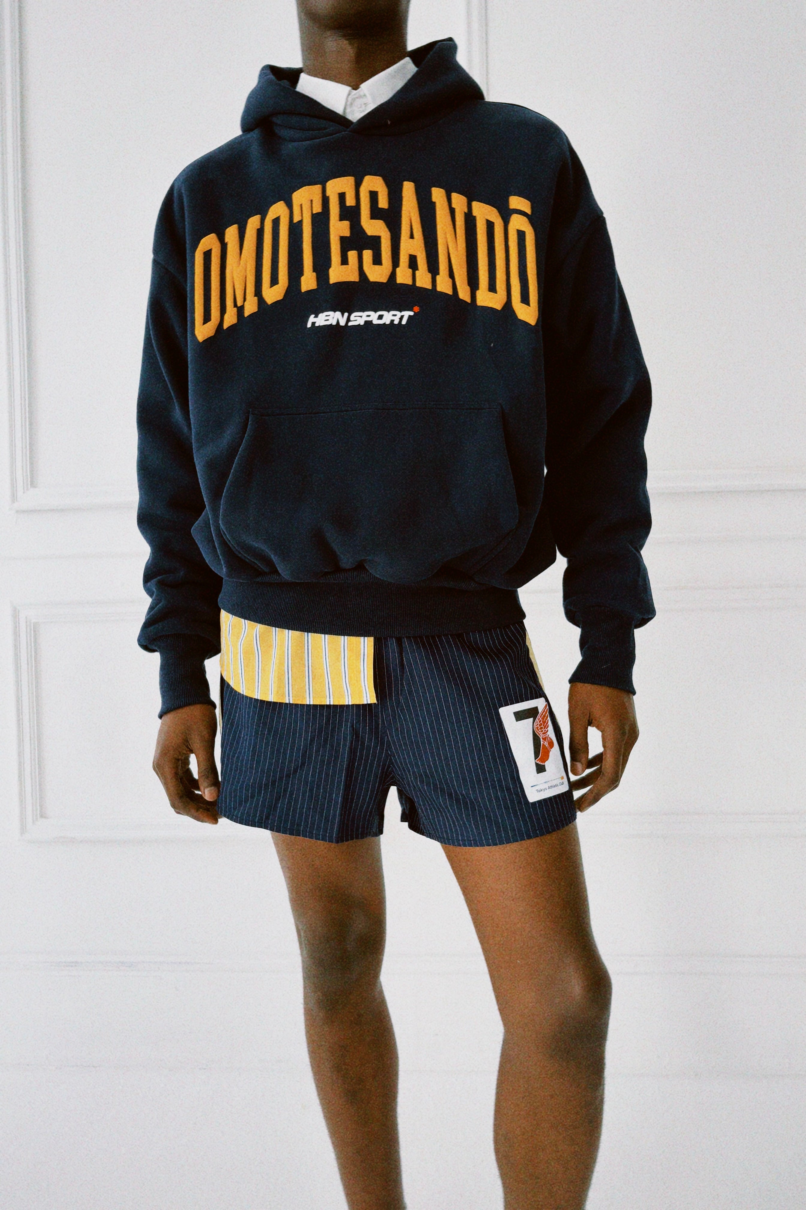 OMOTESANDŌ collegiate hoodie