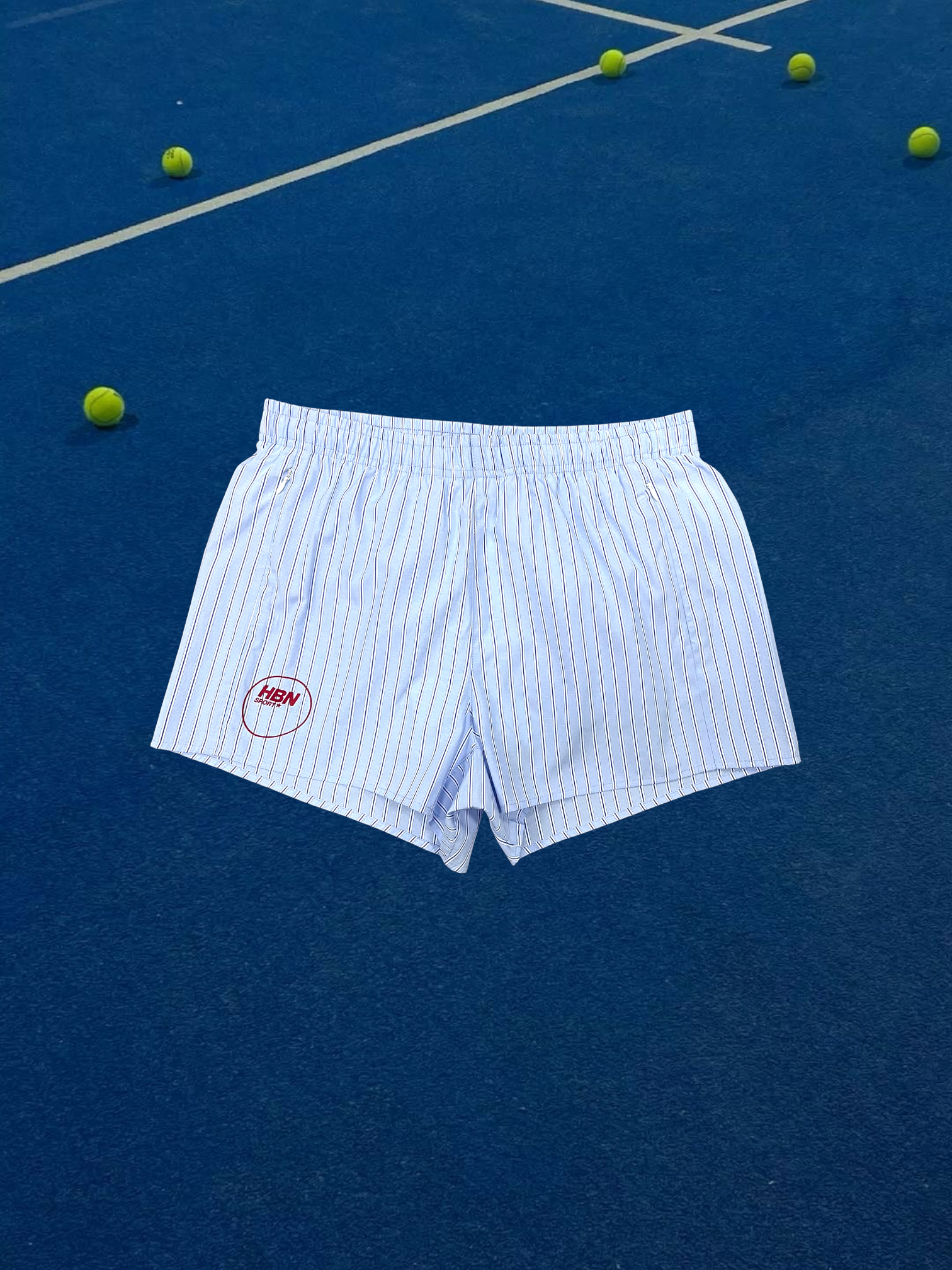 Blueberry court shorts