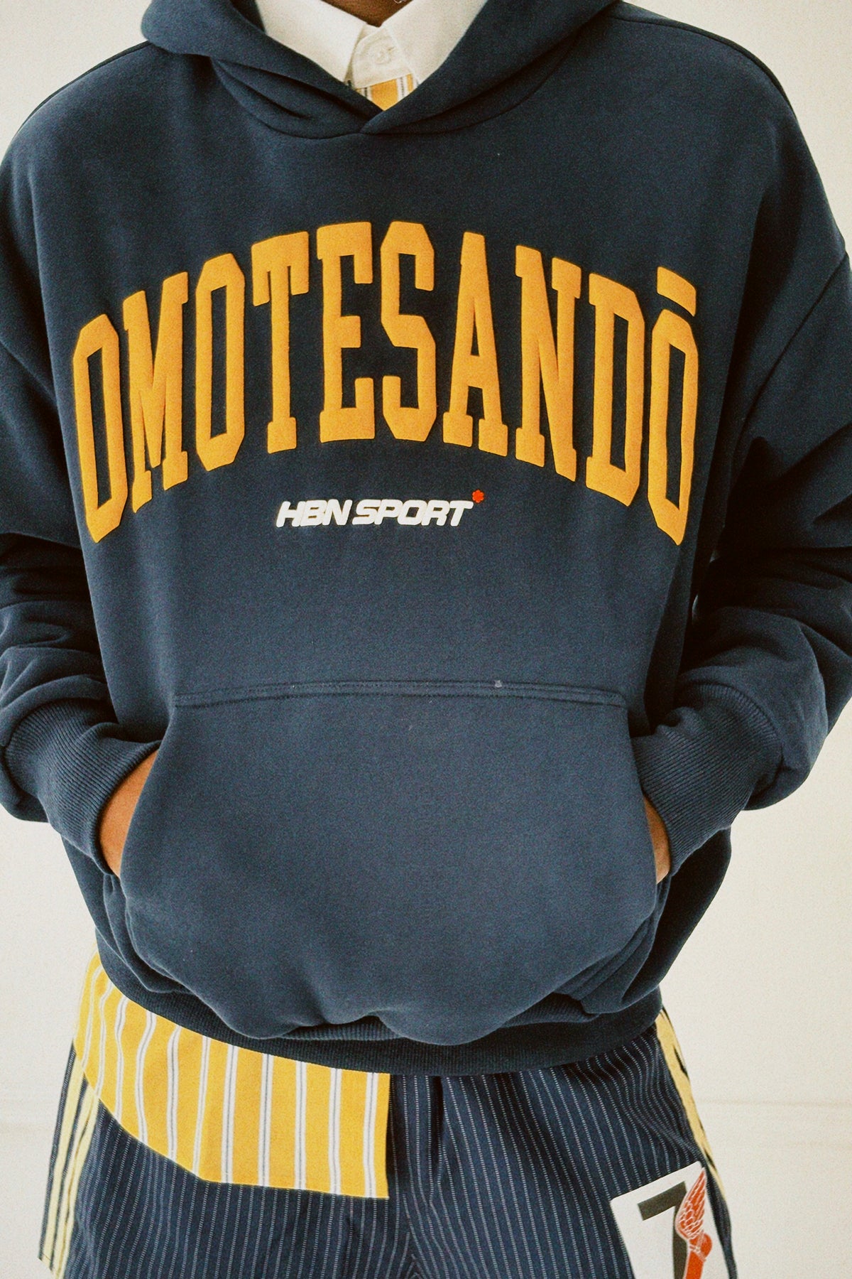 OMOTESANDŌ collegiate hoodie