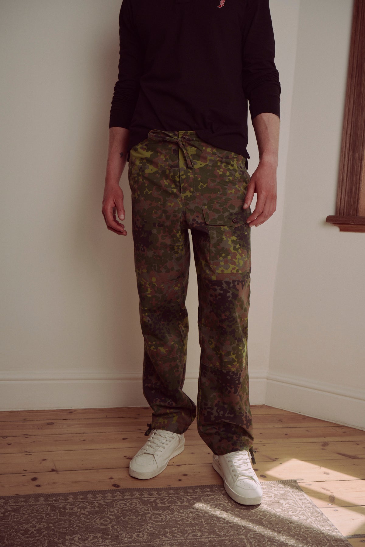 HBN Laundry Ripstop Field Pants (Woodland Camo)
