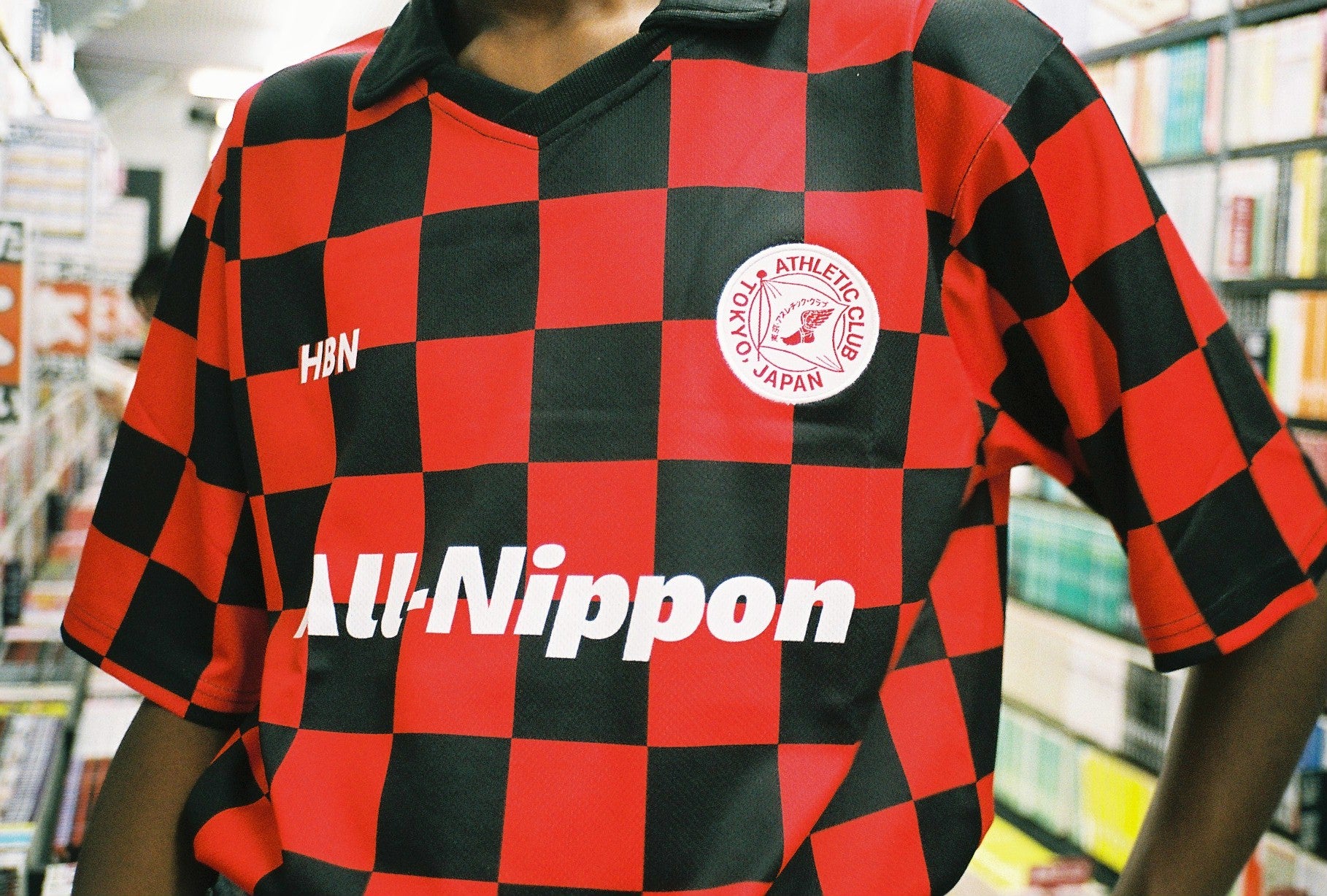 '81 Check away jersey #6