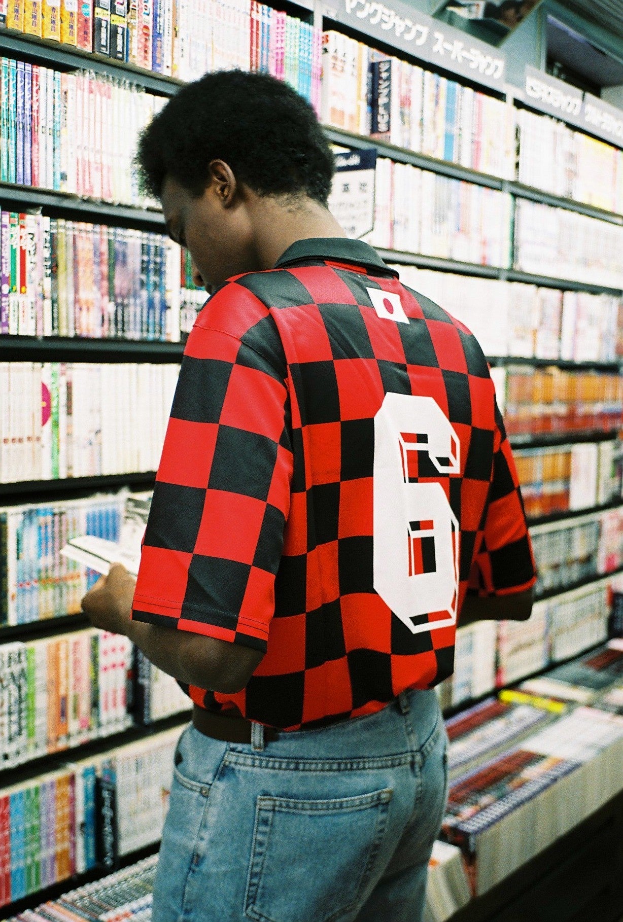 '81 Check away jersey #6