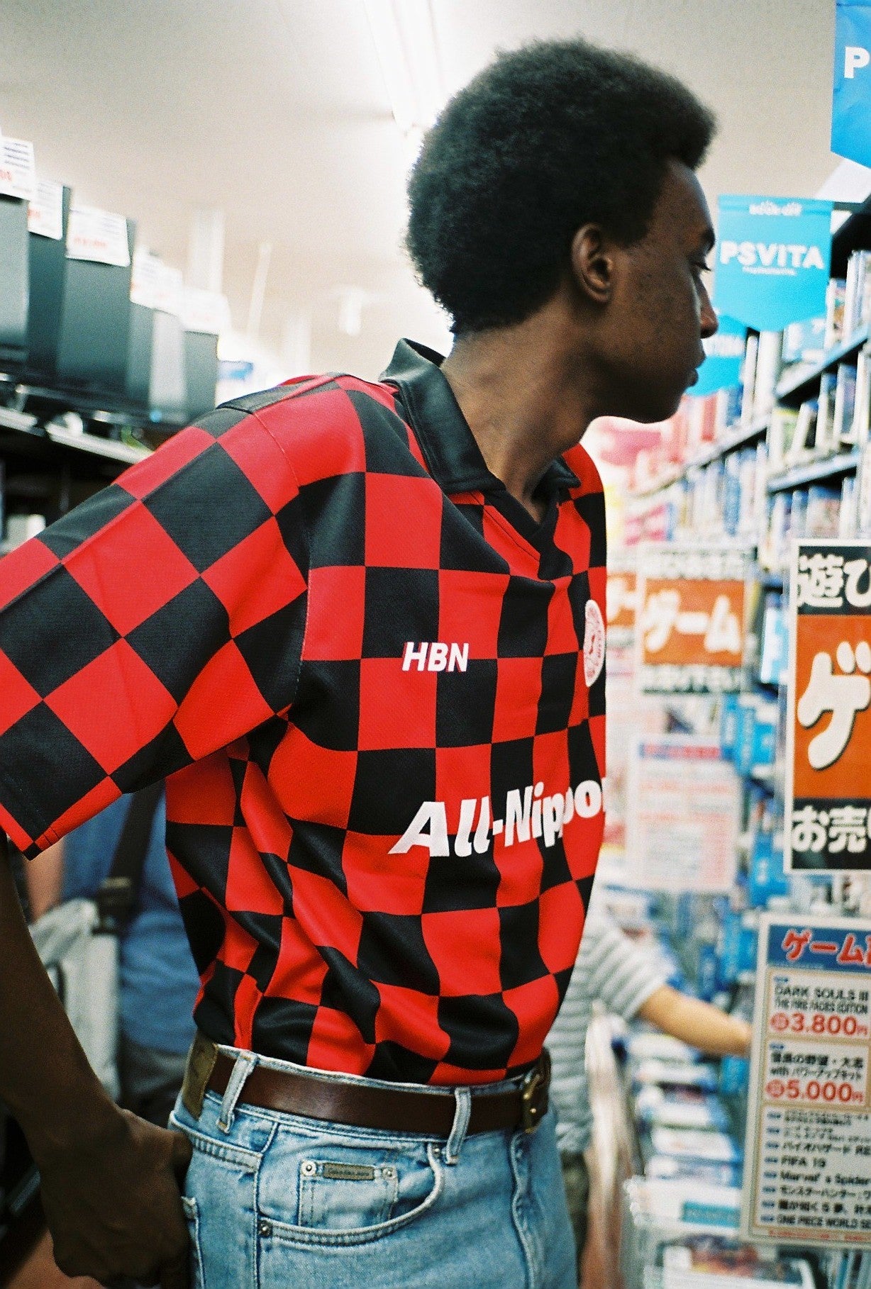 '81 Check away jersey #6